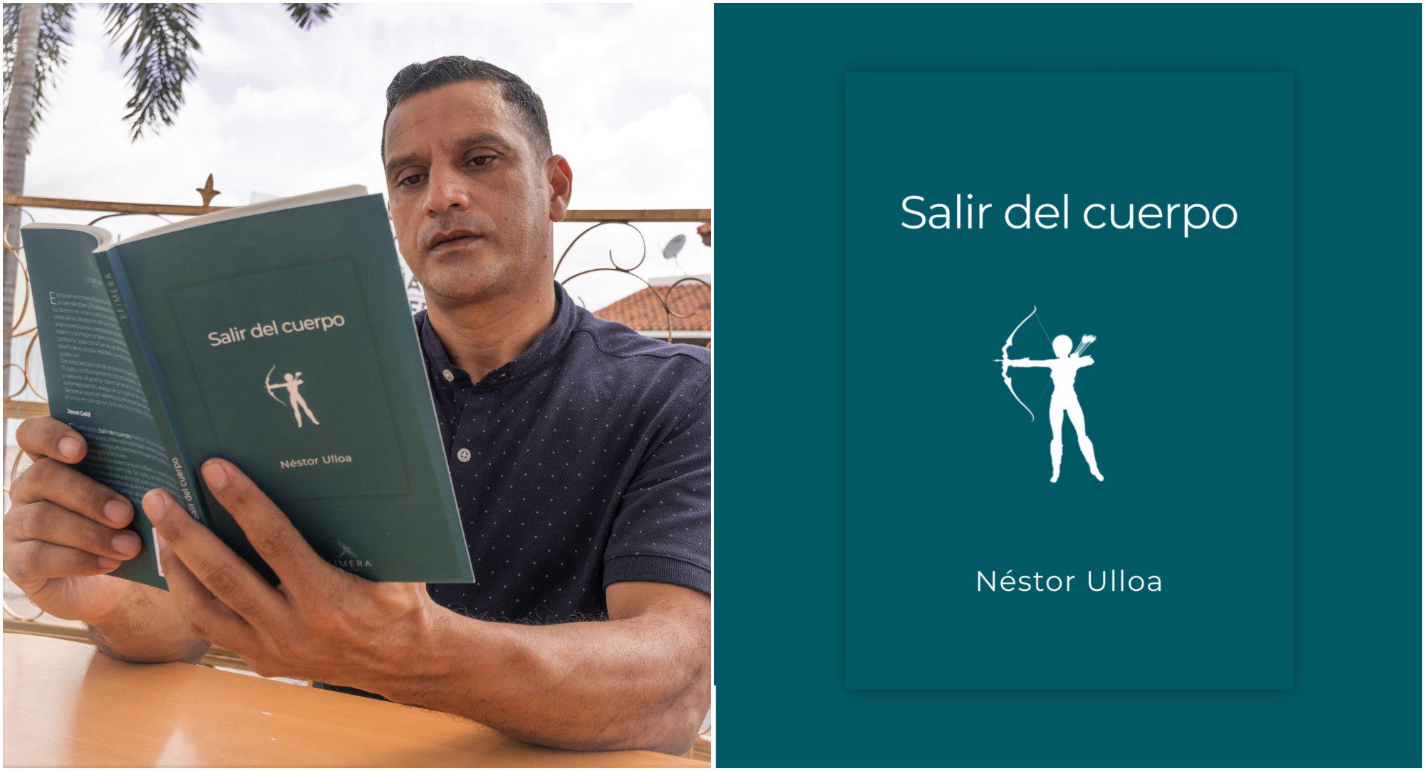 Poeta hondureño Néstor Ulloa publica su nuevo libro «Salir del Cuerpo»