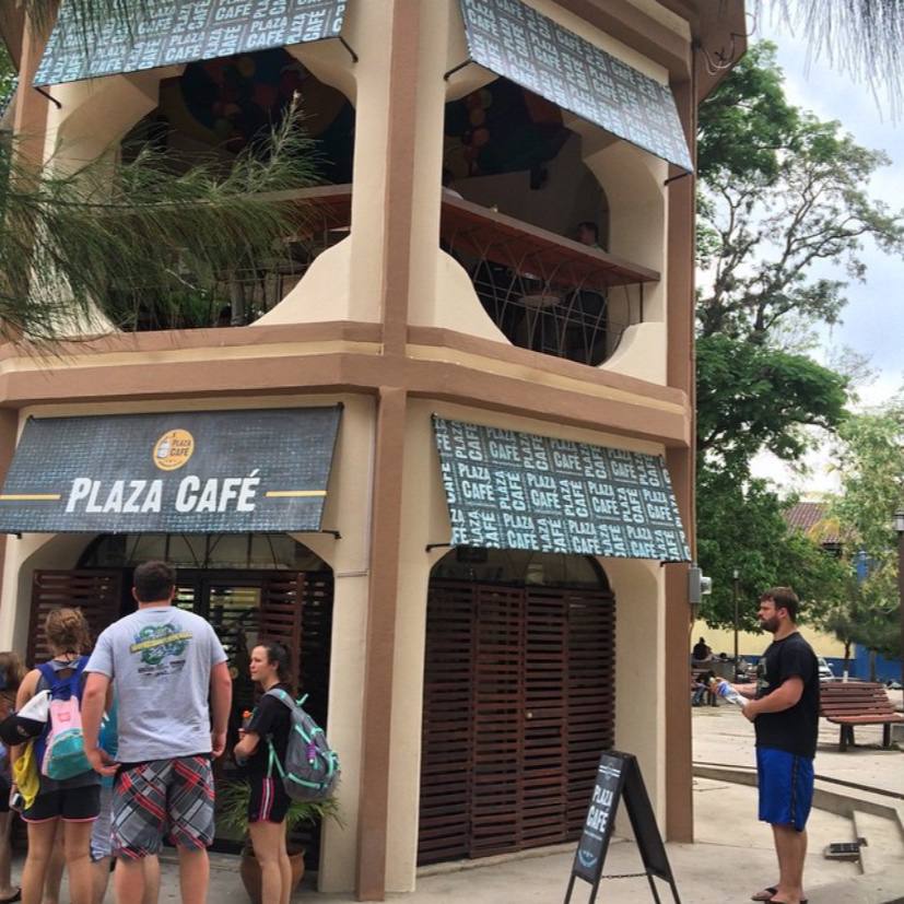 Plaza café en Honduras, un lugar para una buena taza de café