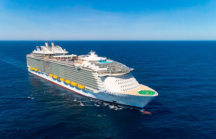 El crucero Symphony of the Seas arribó en Roatán