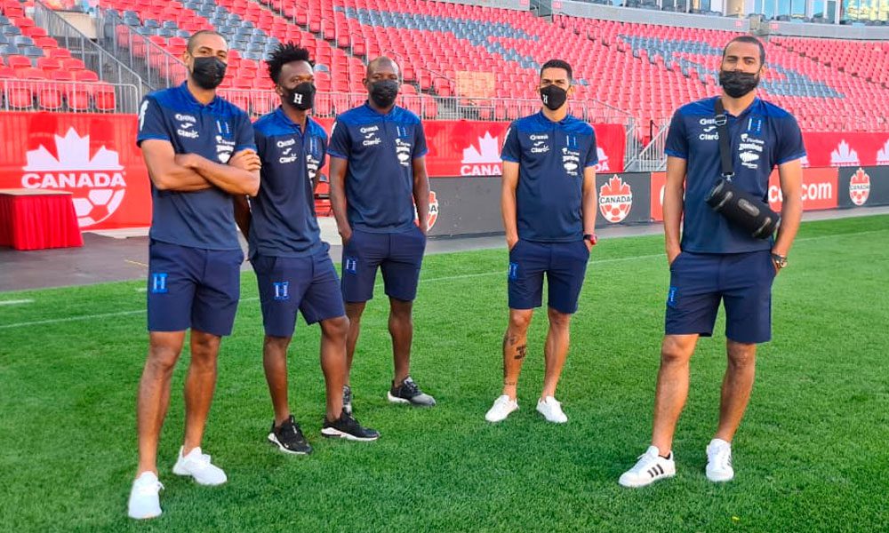 Selección de Honduras reconoce cancha del BMO Field de Toronto, Canadá