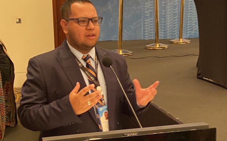 Hondureño Fernando Paz, representó a Honduras en AYIMUN Dubái