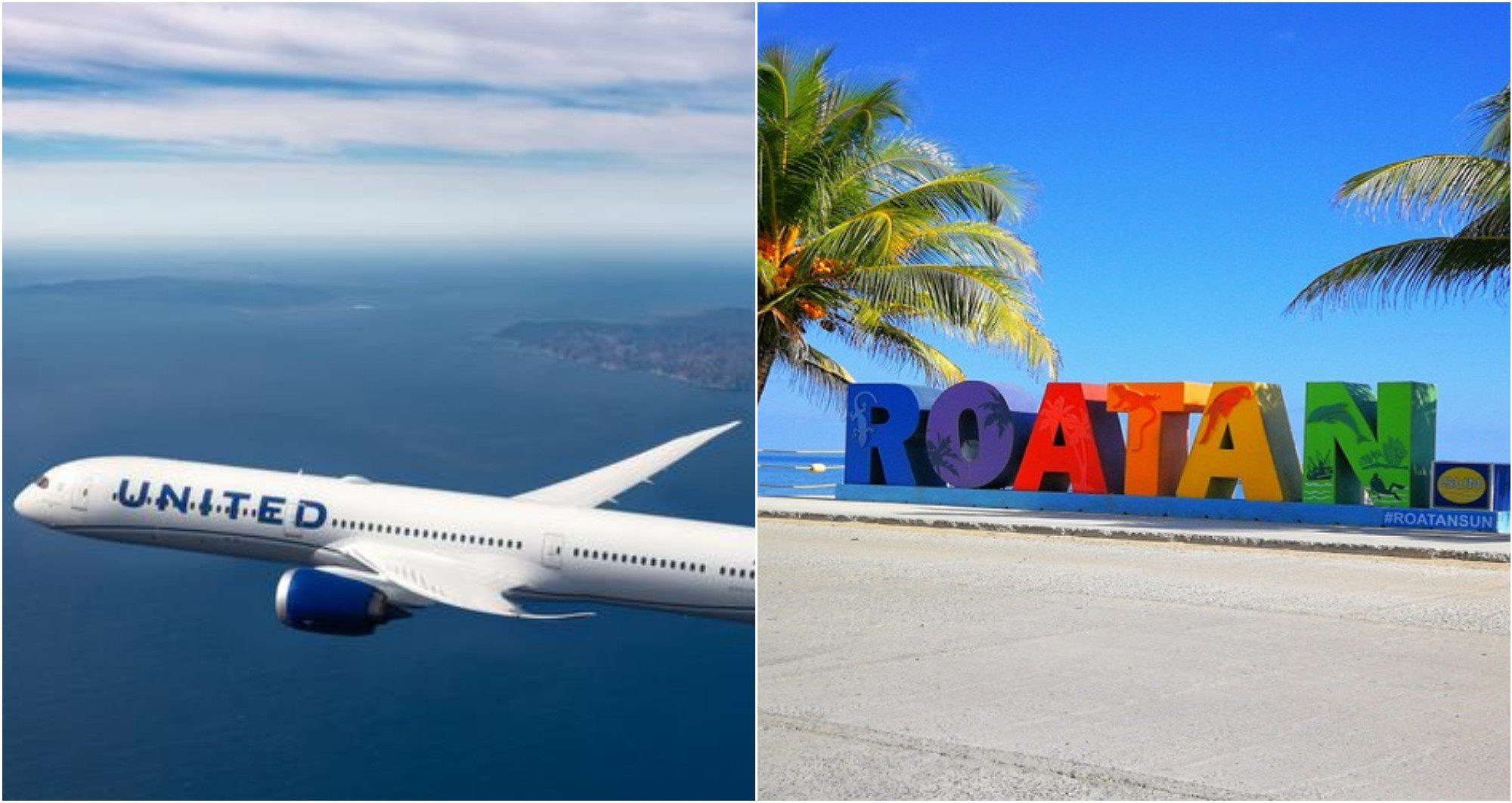 A partir de diciembre United contará con vuelos a Roatán desde Denver