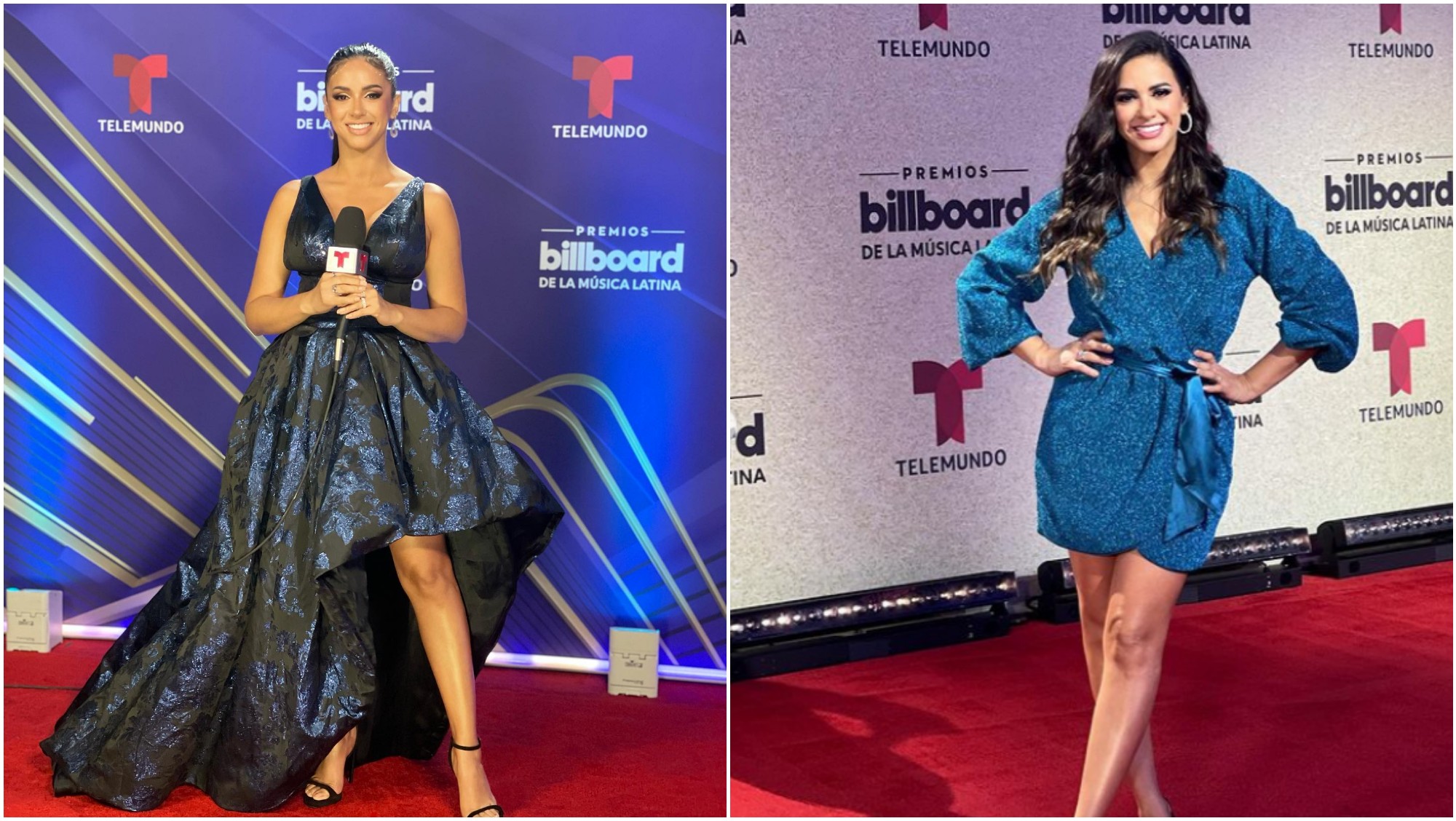 Hondureña Ana Jurka brilló en los premios Billboard 2021