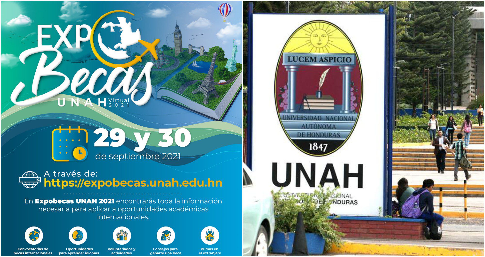 ExpoBecas UNAH 2021 será este 29 y 30 de septiembre