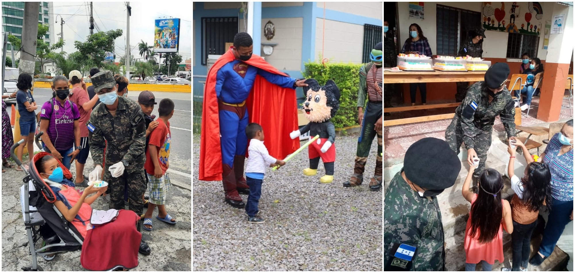 Fuerzas Armadas de Honduras celebran el Día del Niño el fin de semana