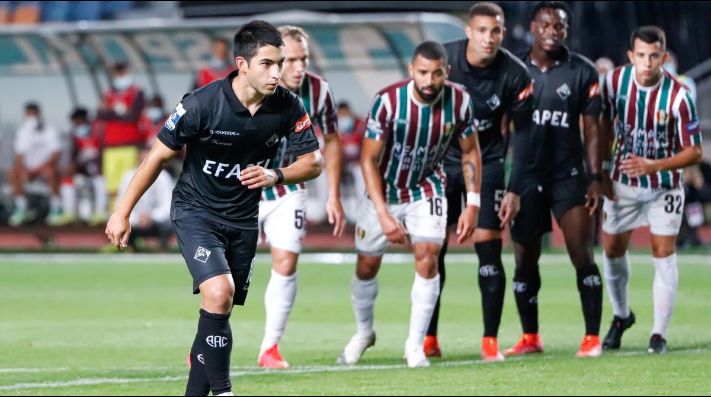 Jonathan Rubio anota su primer gol con el Académica de Portugal