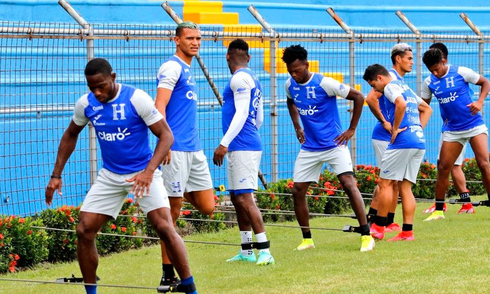 Honduras realizó último entrenamiento para el partido ante Estados Unidos