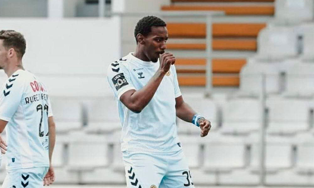 Tercer gol de Bryan Róchez con el Nacional de Madeira