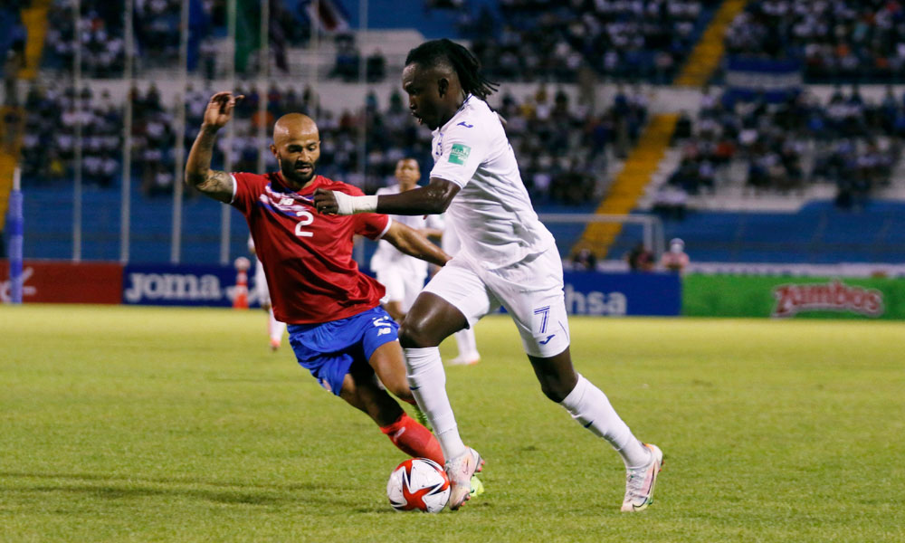 Resultado del partido Honduras vs Costa Rica, rumbo a Catar 2022