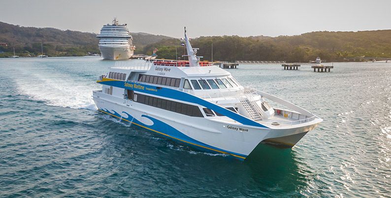 Ferry Galaxy viajará de Roatán a Guanaja a partir de noviembre