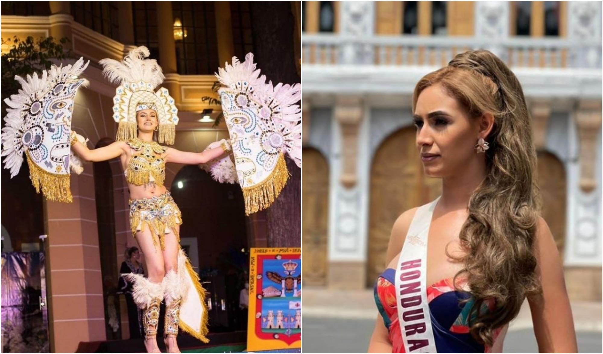 Hondureña luce un traje del Dios Mono en Reina Hispanoamericana