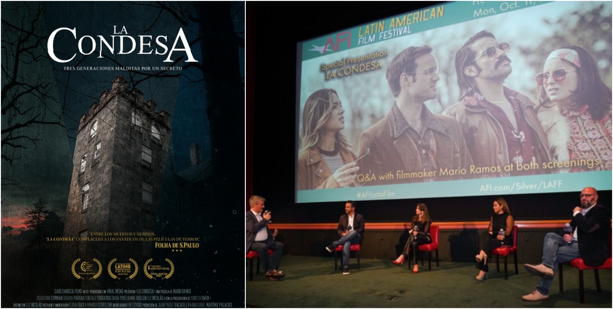 Película «La Condesa» triunfa en festival latinoamericano