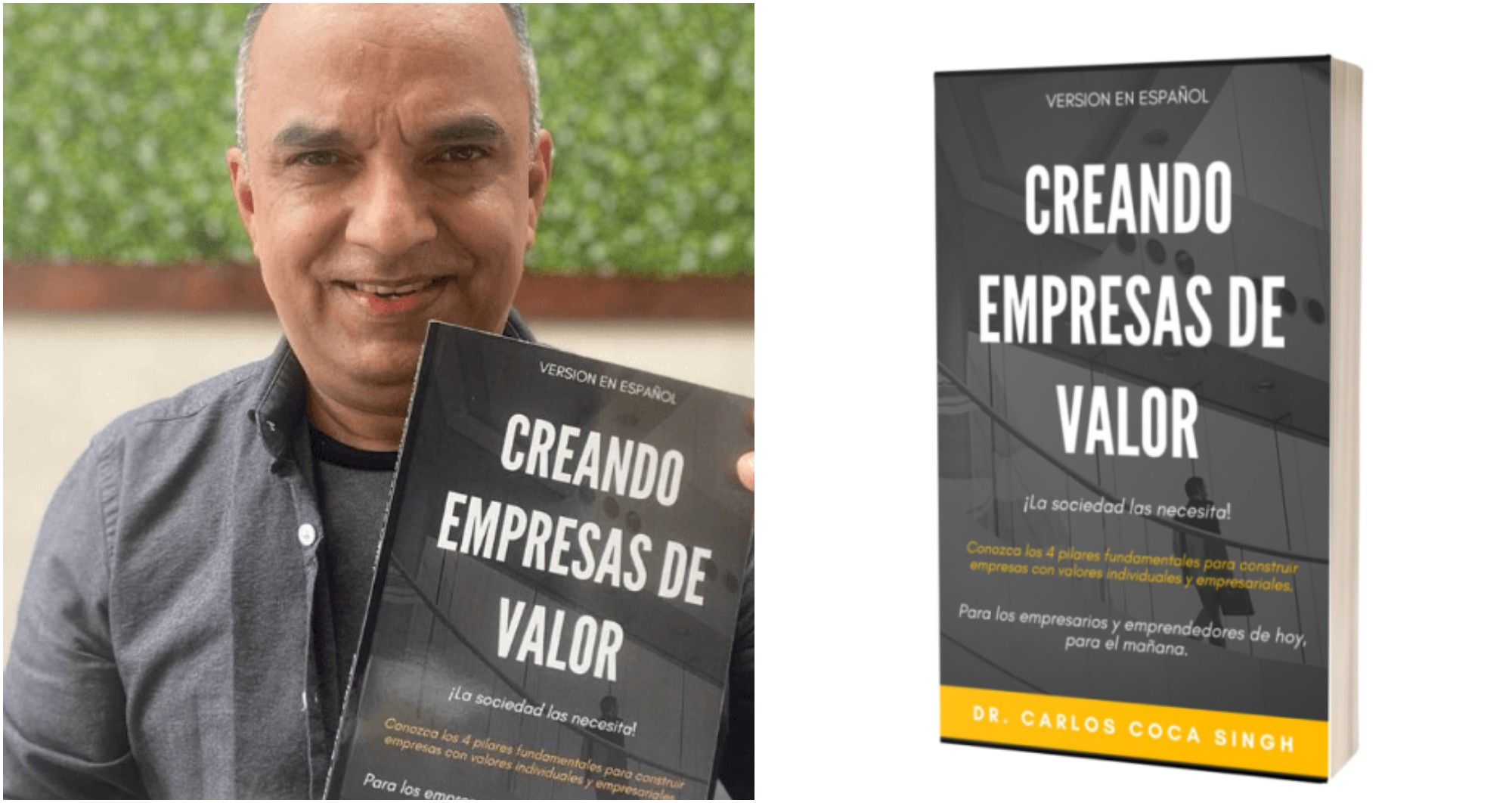 Hondureño publica libro «Creando Empresas de Valor»