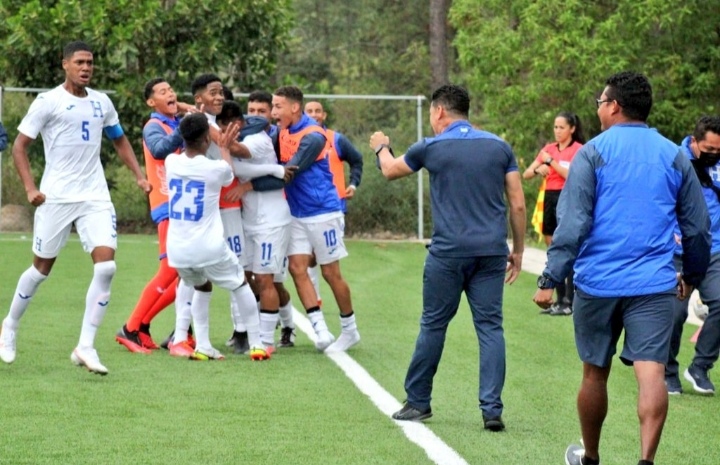 Selección Sub-18 de Honduras derrota por goleada a Uruguay