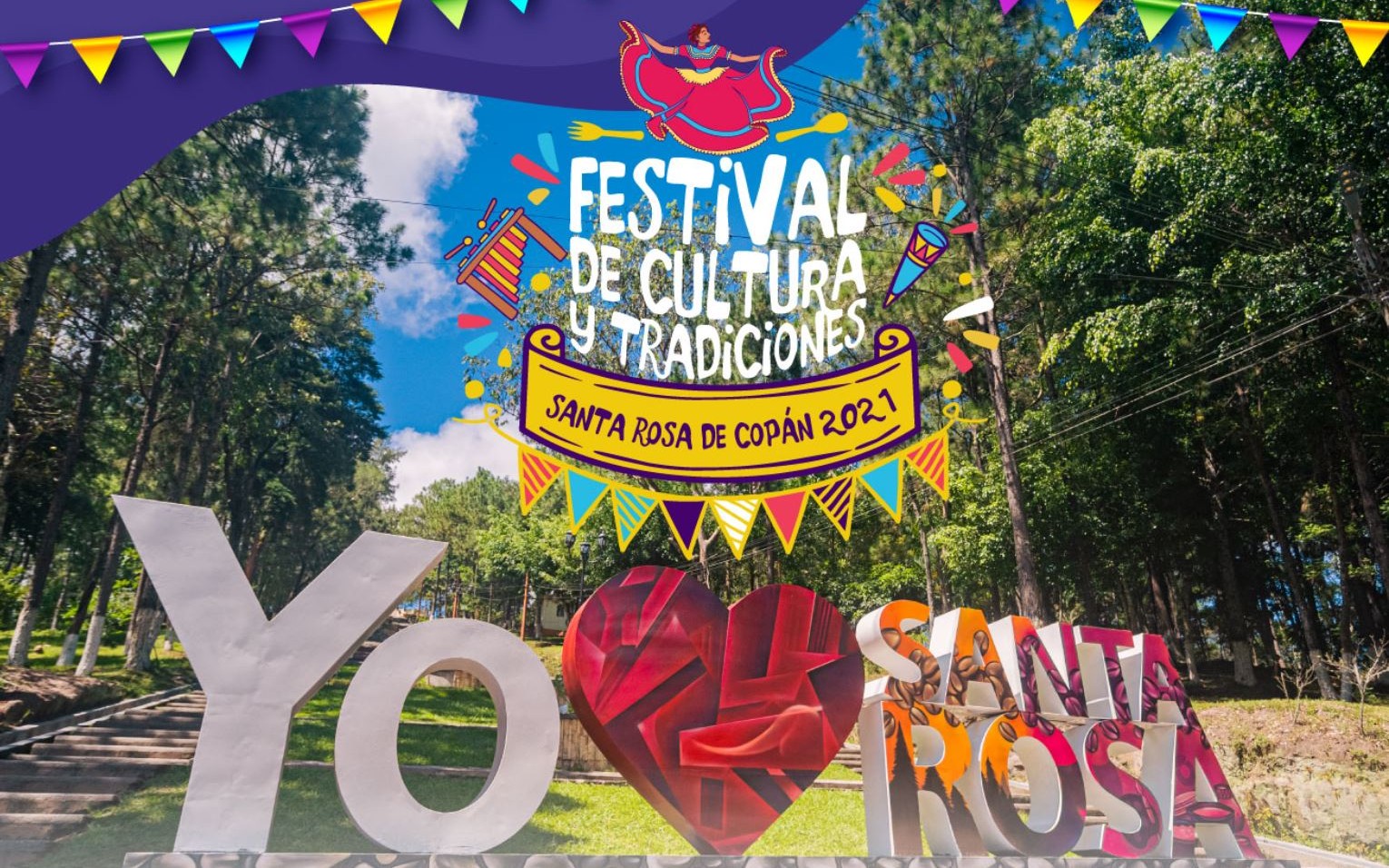 Asiste al Festival de Cultura y Tradiciones en Santa Rosa de Copán