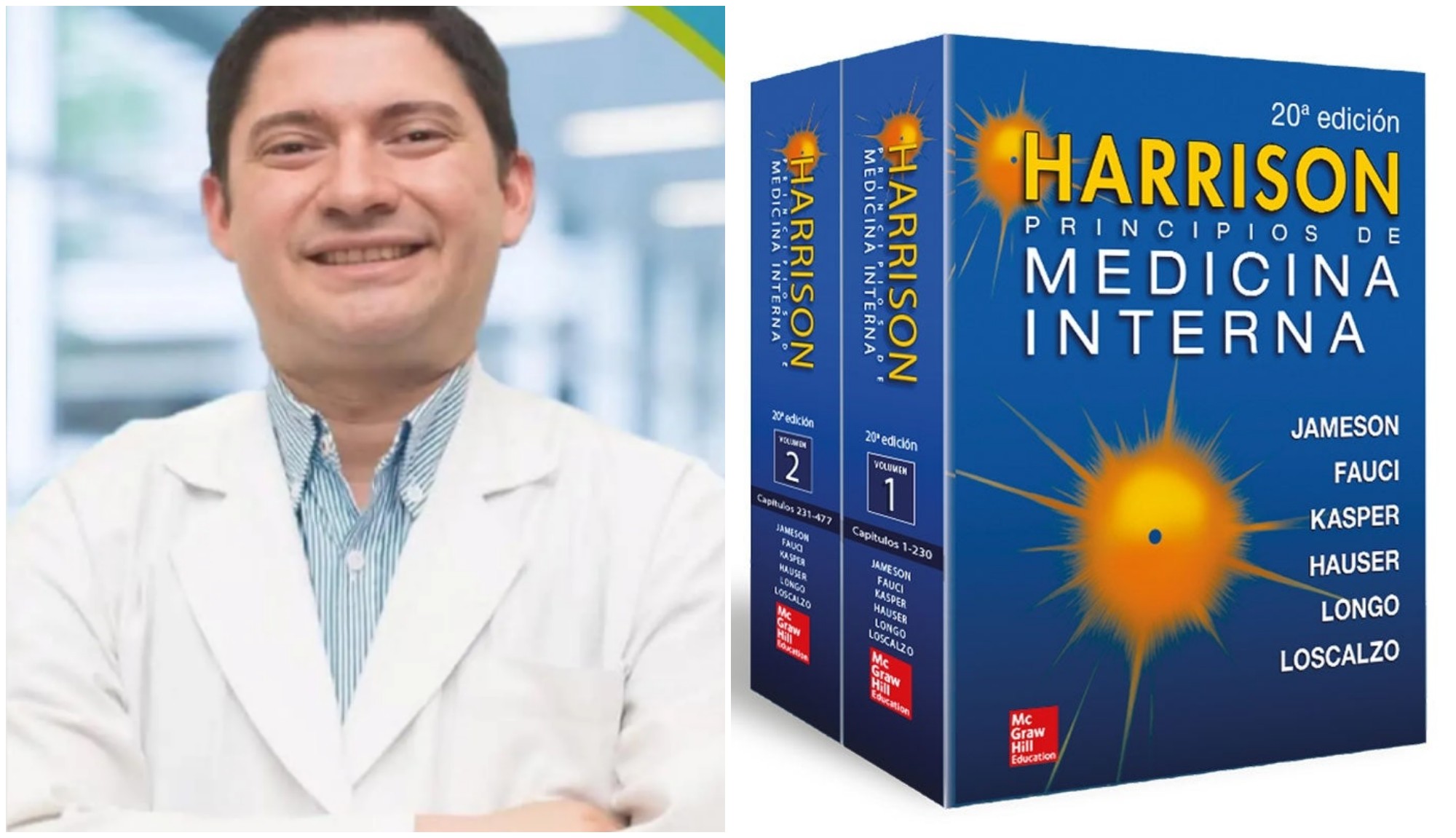 Hondureño será revisor de un importante libro de Medicina Interna