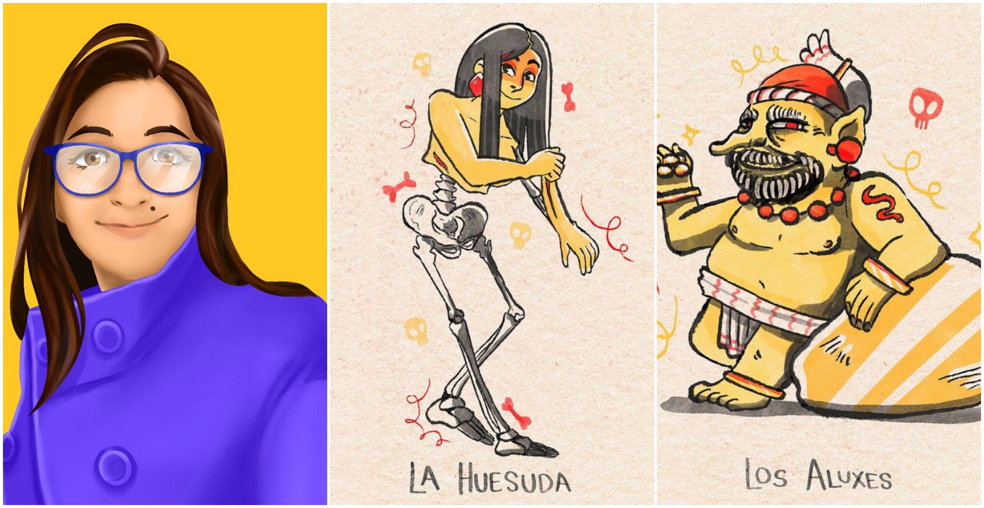 JenChibi se basa en la mitología hondureña para crear ilustraciones