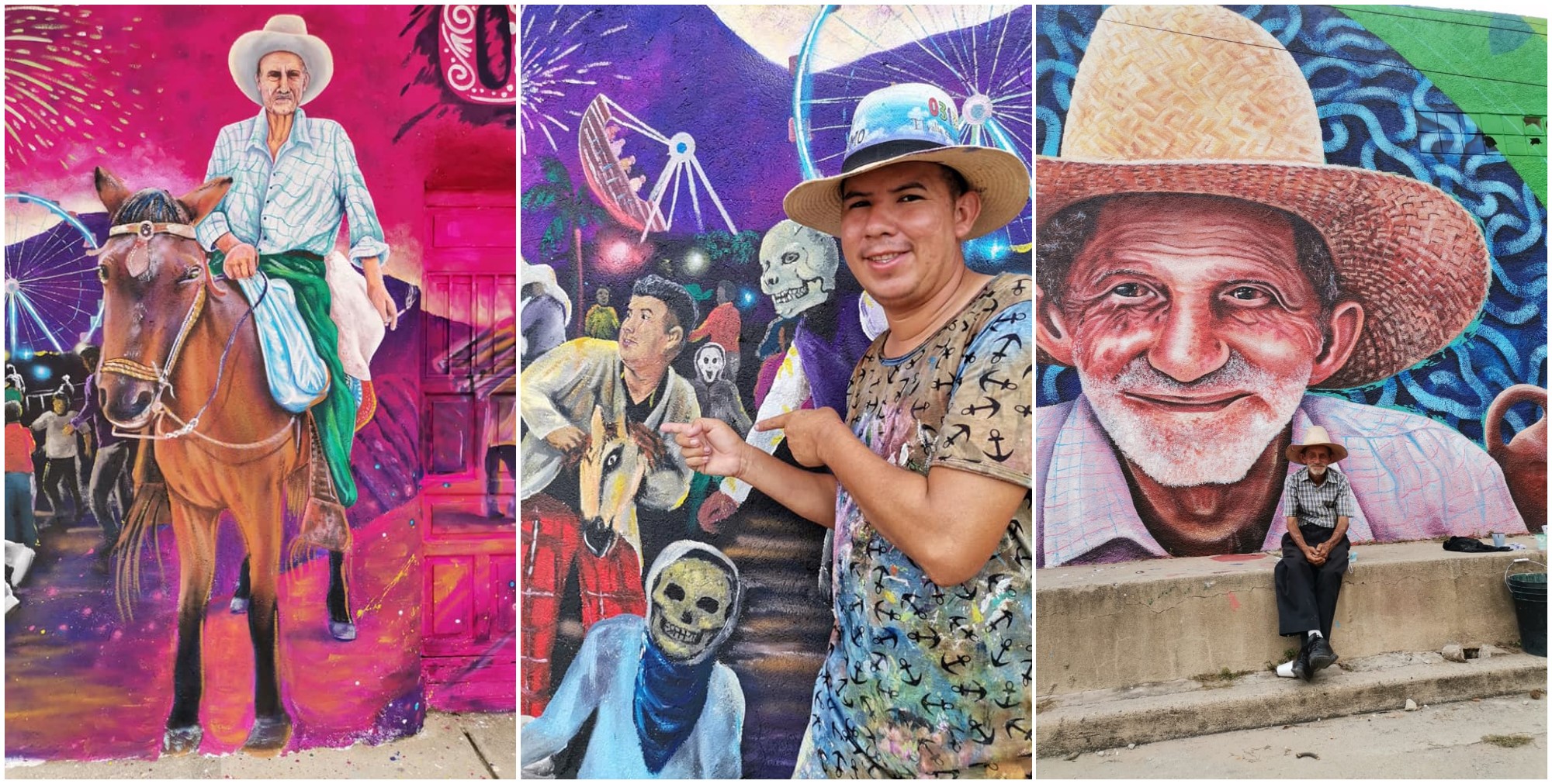 Hondureño destacará en encuentro internacional de muralismo