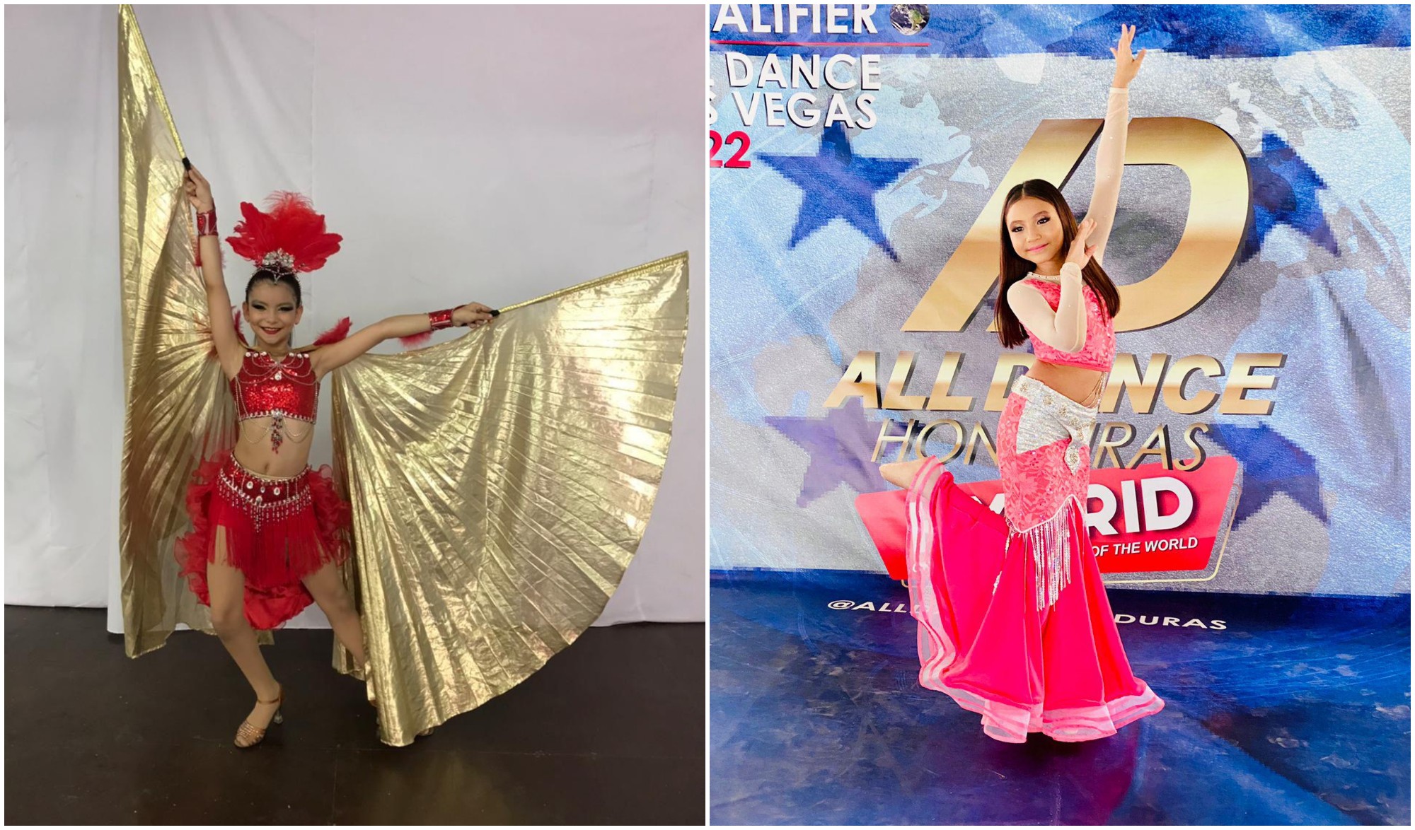 Niñas hondureñas participarán en campeonato mundial de baile en EEUU