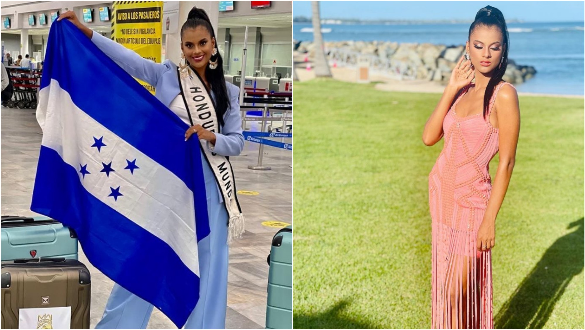 Hondureña Dayana Bordas ya está en Puerto Rico para Miss Mundo 2021