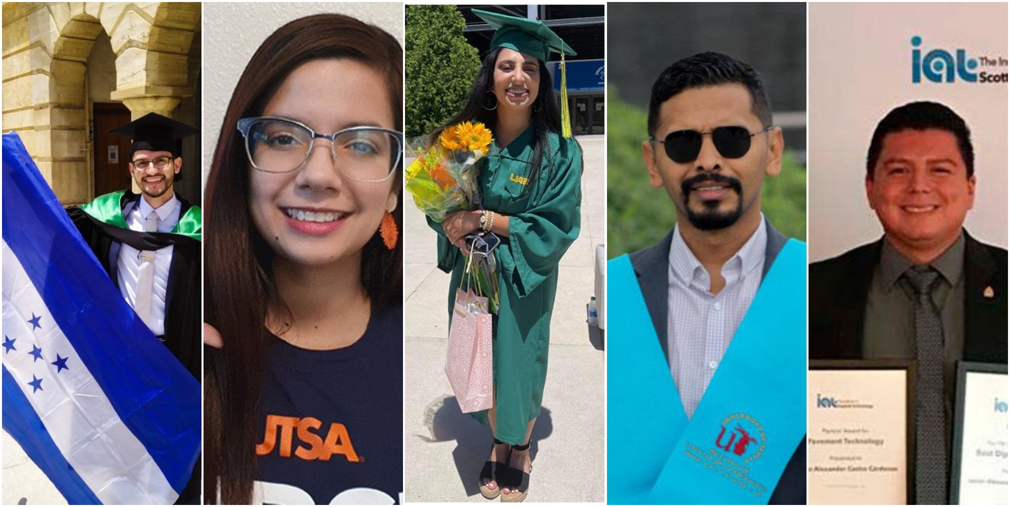 Hondureños que destacaron en universidades extranjeras este año