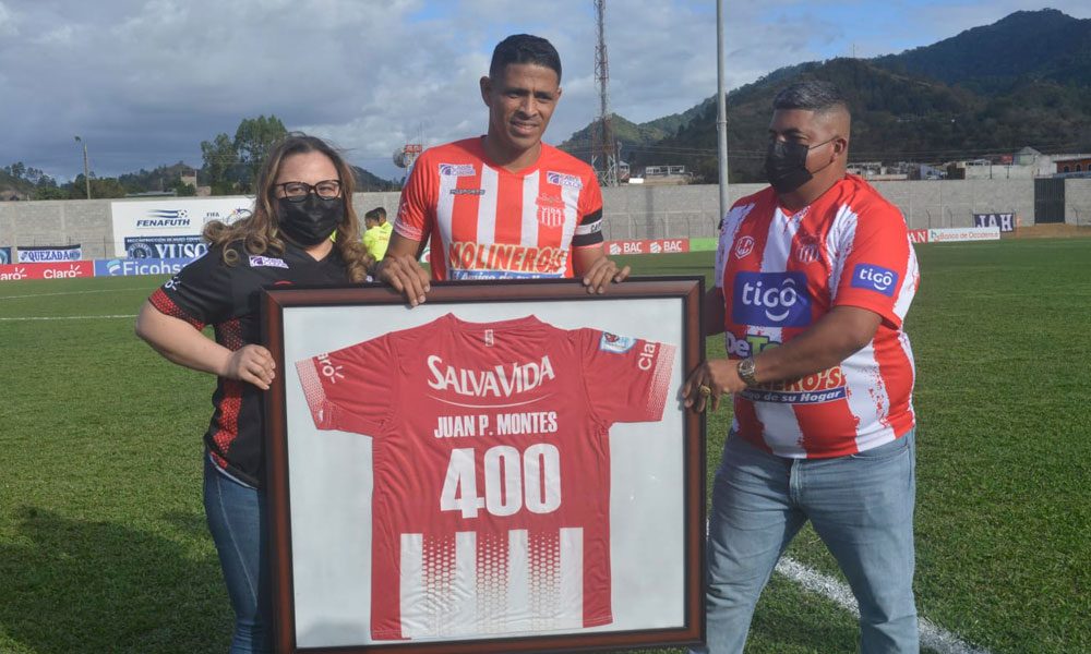 Juan Pablo Montes alcanza los 400 partidos como profesional