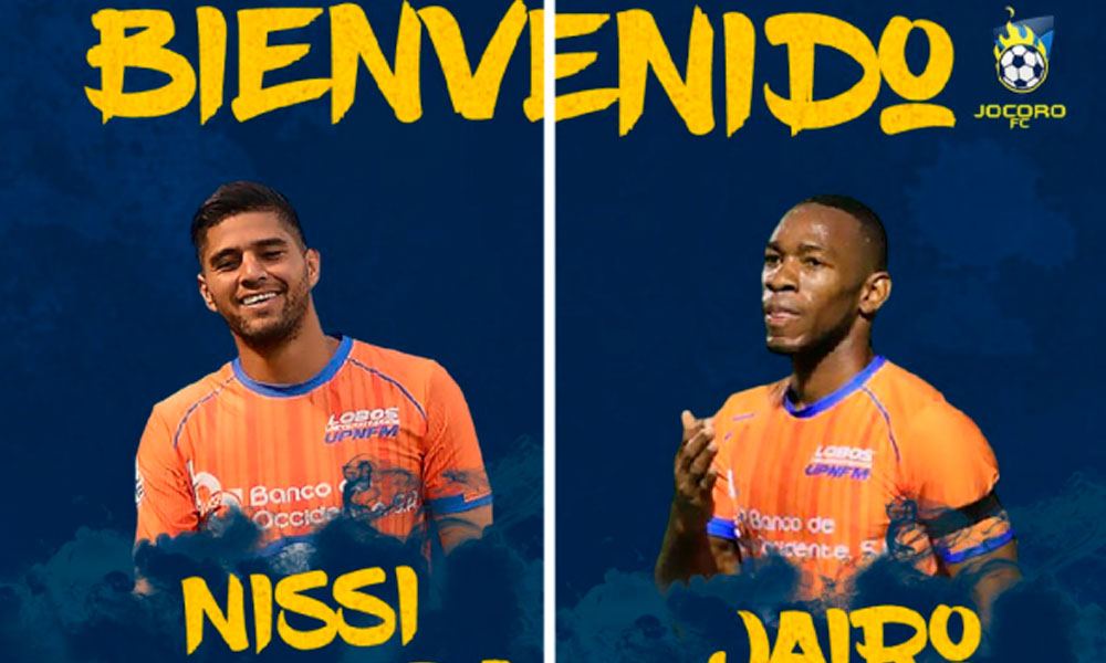 Nissi Sauceda y Jairo Róchez fichados por el Jocoro FC de El Salvador