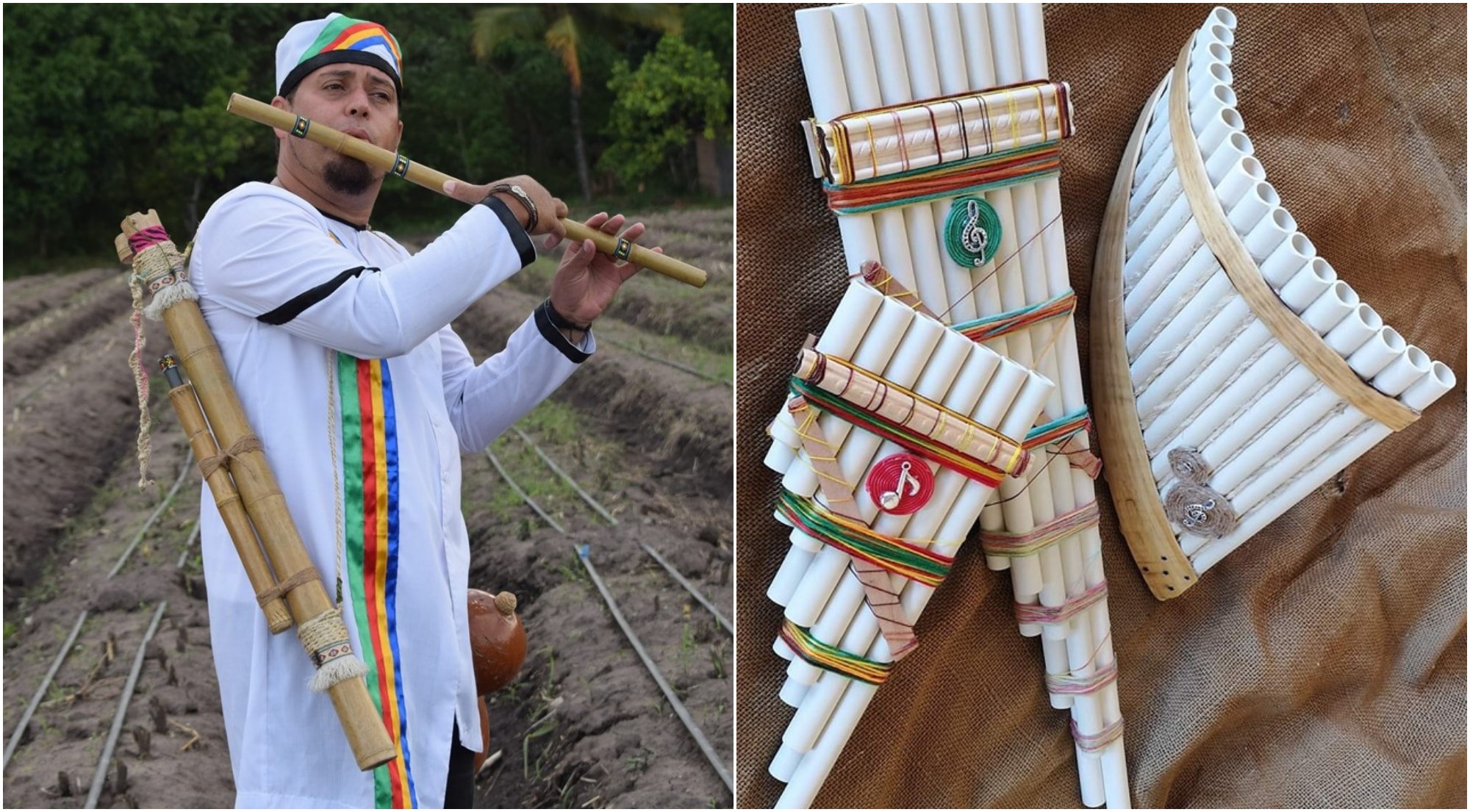 Hondureño Nahún Escoto elabora increíbles instrumentos musicales