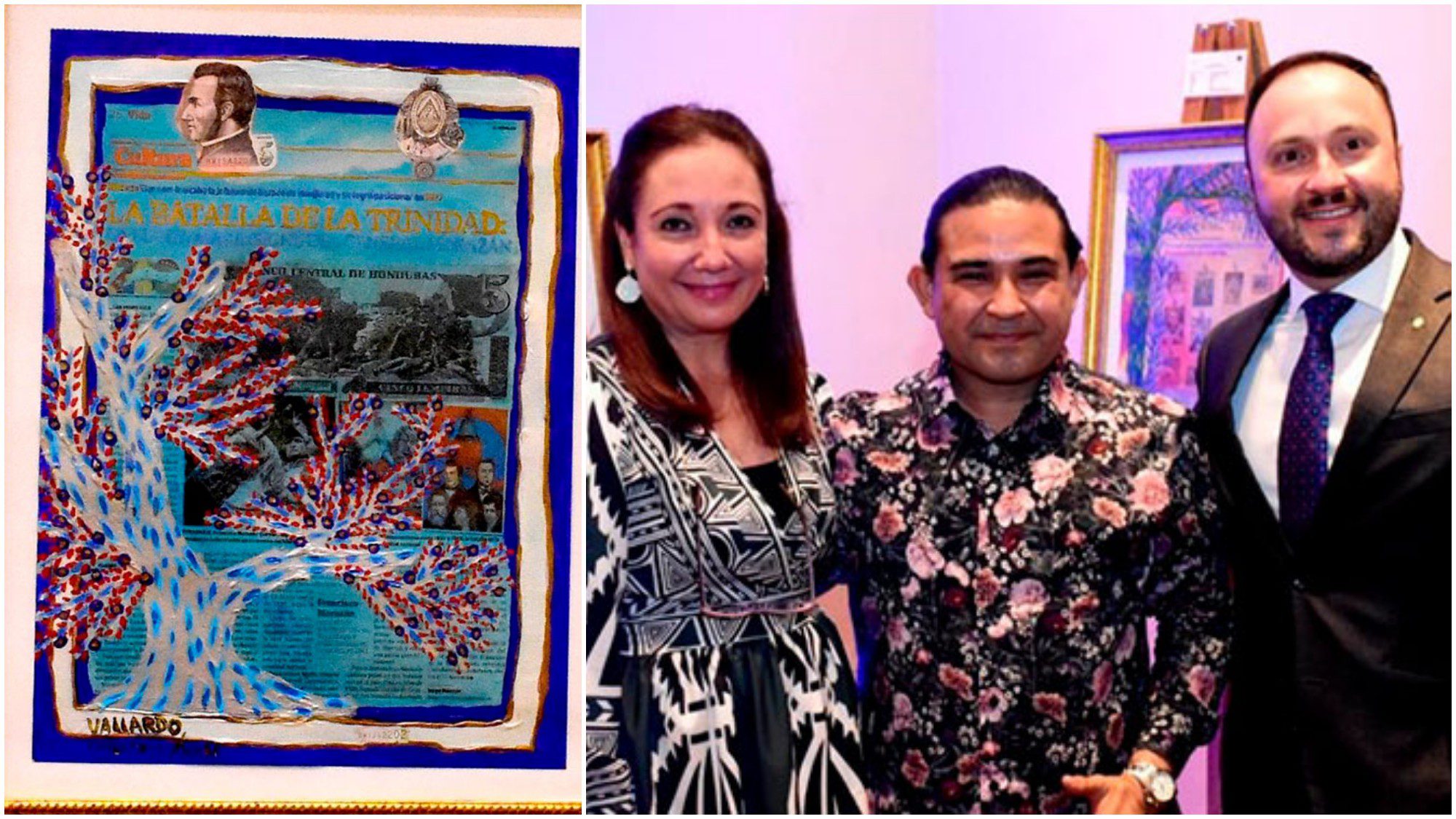 Visita la exposición del hondureño Jaime Vallardo por el Bicentenario
