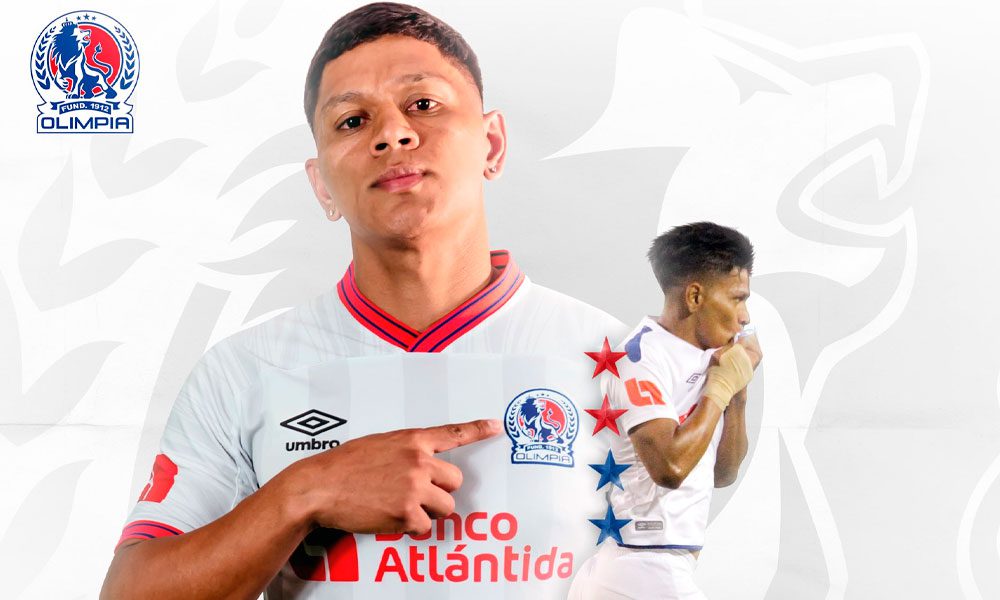 Olimpia confirma el regreso del delantero hondureño Bryan Moya