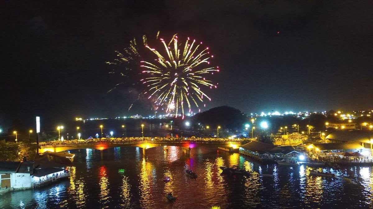 Noche Veneciana en Puerto Cortés