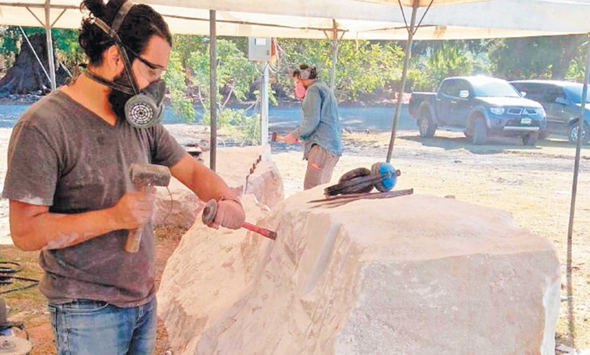 Hoy comienza el Simposio Internacional de Escultura en Cantarranas