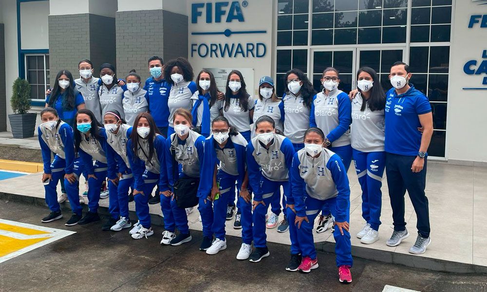 Selección femenil de Honduras a República Dominicana por eliminatorias