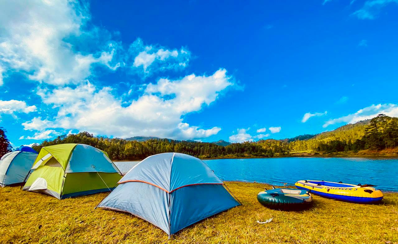 Laguna San Julián, un lugar para acampar en Danlí