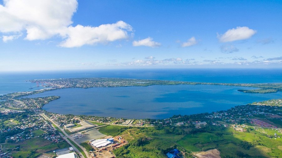 Laguna de Alvarado, Puerto Cortés