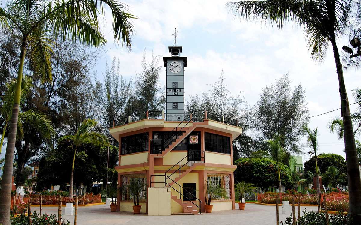 El Reloj del Parque Ramón Rosa en El Progreso