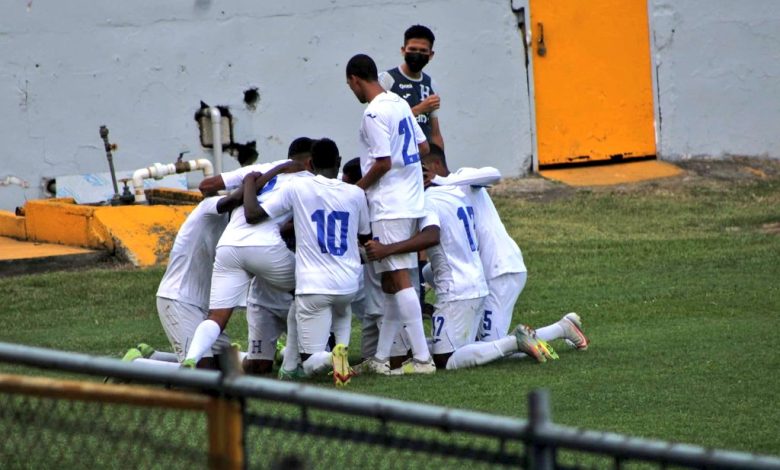 Sub-20 de Honduras derrota por doble partido amistoso a Guatemala
