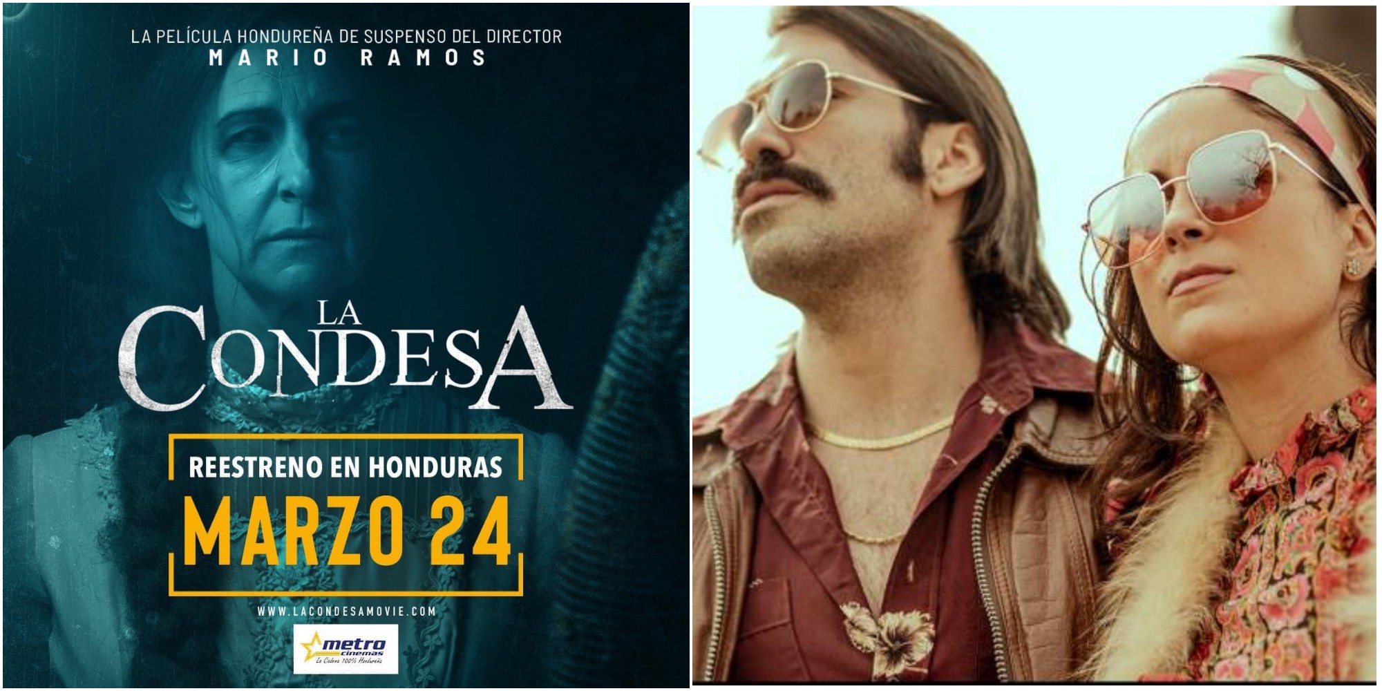 Película hondureña La Condesa se estrena mañana en cines de Honduras