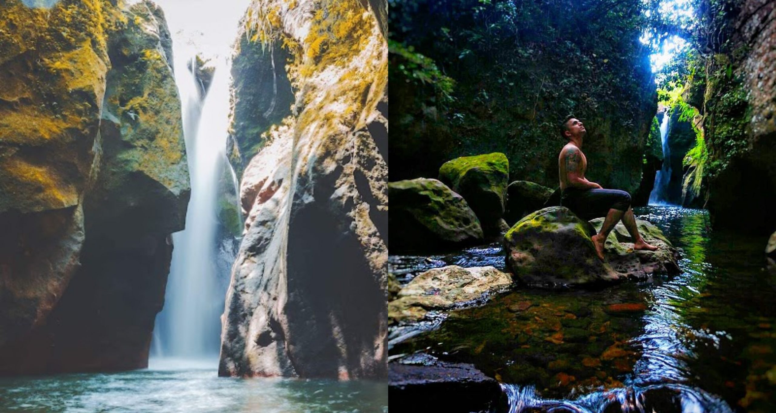 Cascada y Cañón El Rubí, el encanto de  Santa Rita