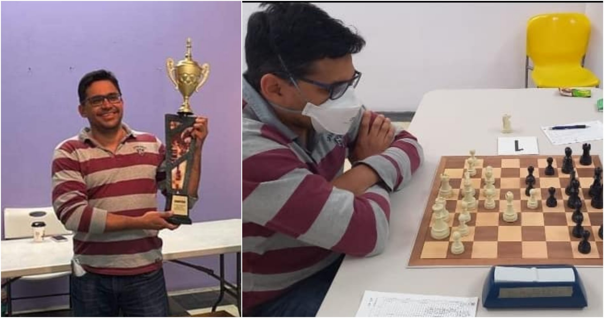 Hondureño Iván Meza es el nuevo campeón nacional de ajedrez
