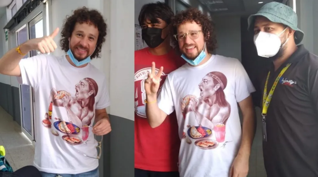 El youtuber mexicano Luisito Comunica regresó a Honduras