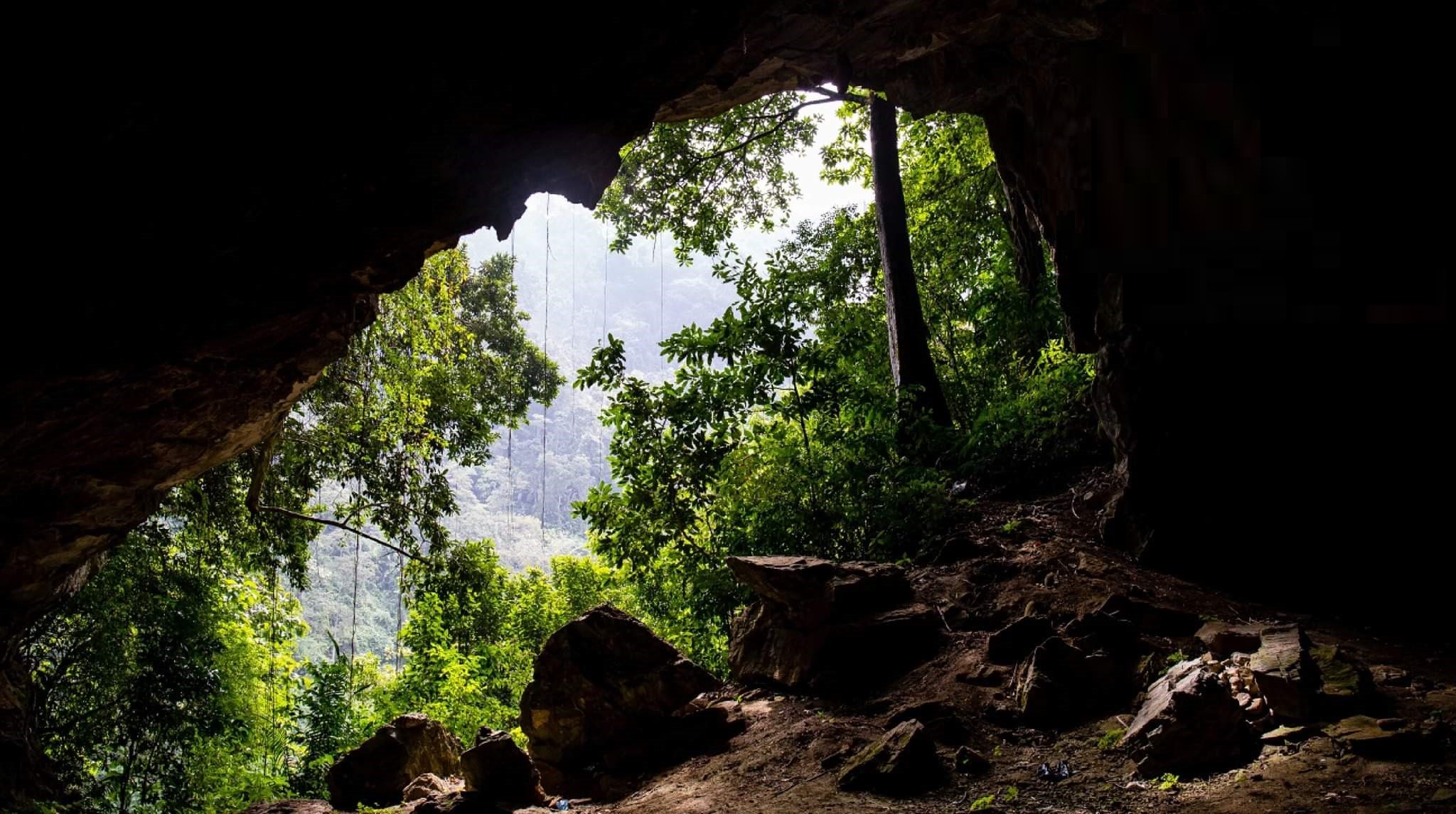 Cueva La Cocha o Piedra Cocha en Omoa