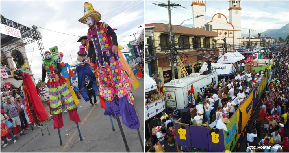 El Gran Carnaval de La Ceiba se llevó a cabo con éxito en Honduras