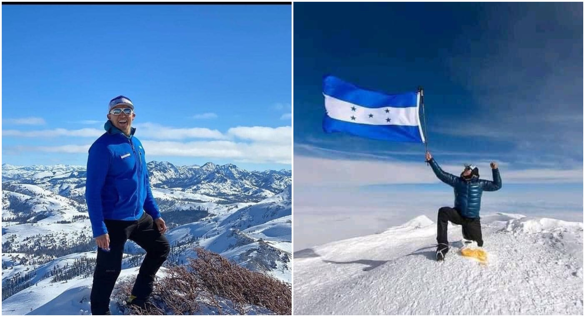 Hondureño Ronald Quintero llegó a la cima del Monte Everest