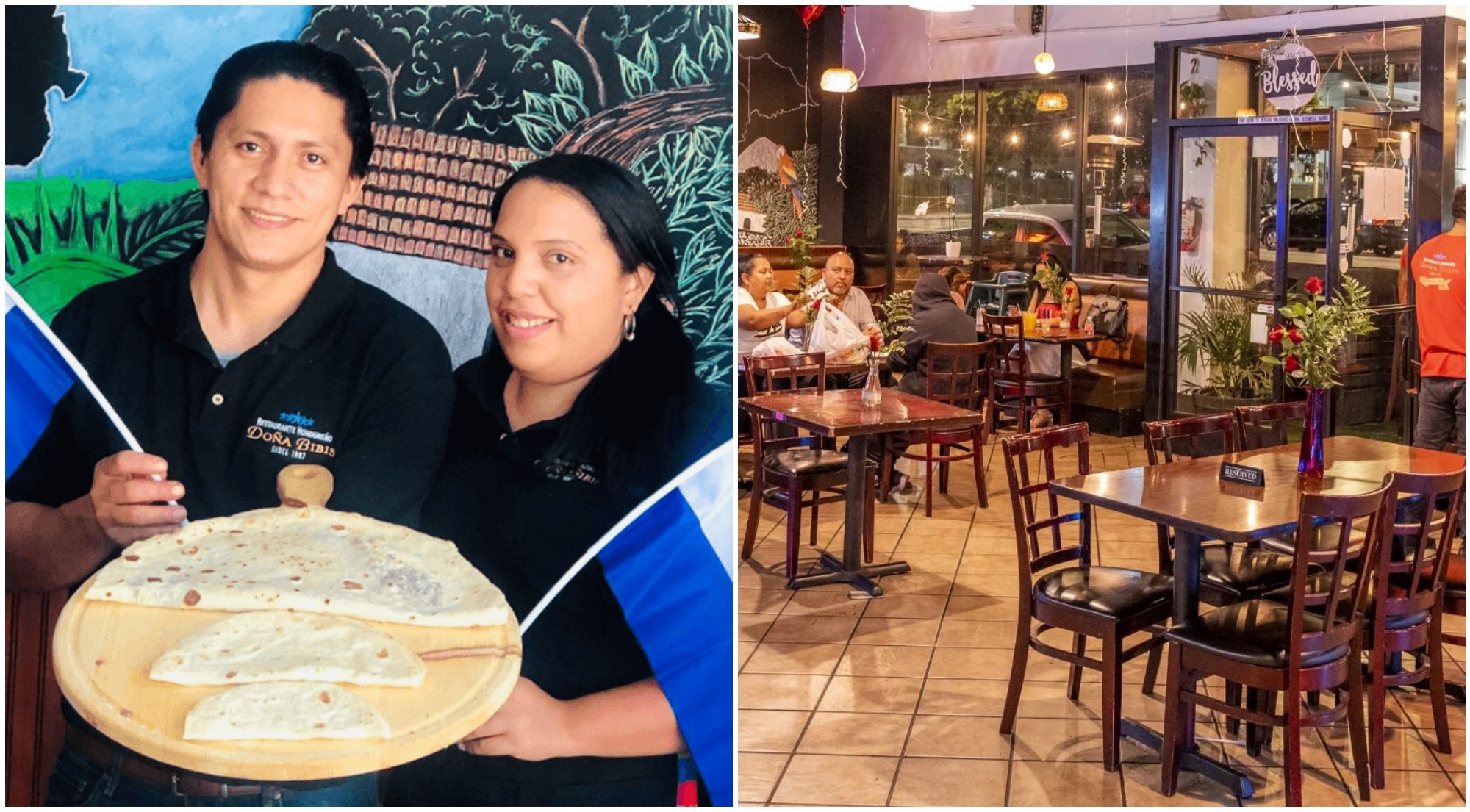 Hondureños triunfan con restaurante de comida catracha en Estados Unidos