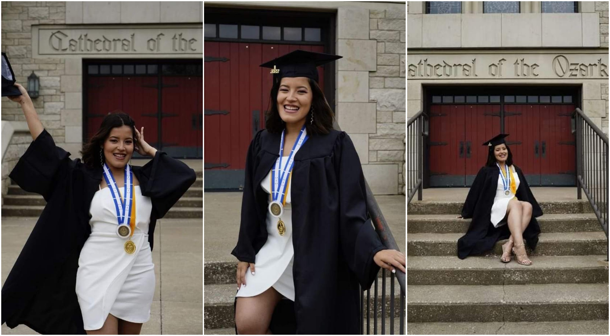 Hondureña se graduó con honores de la  Universidad John Brown