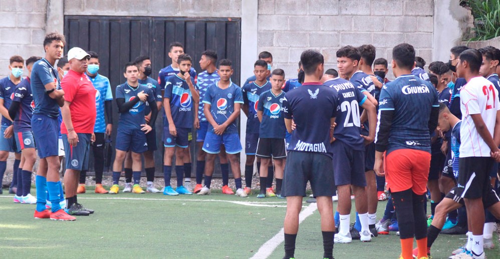 Motagua realiza visorias en ligas menores y de reservas