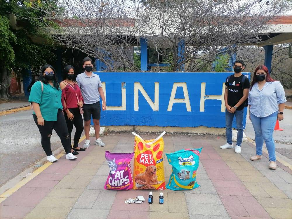 Patitas UNAH regresa a la universidad a ayudar animales