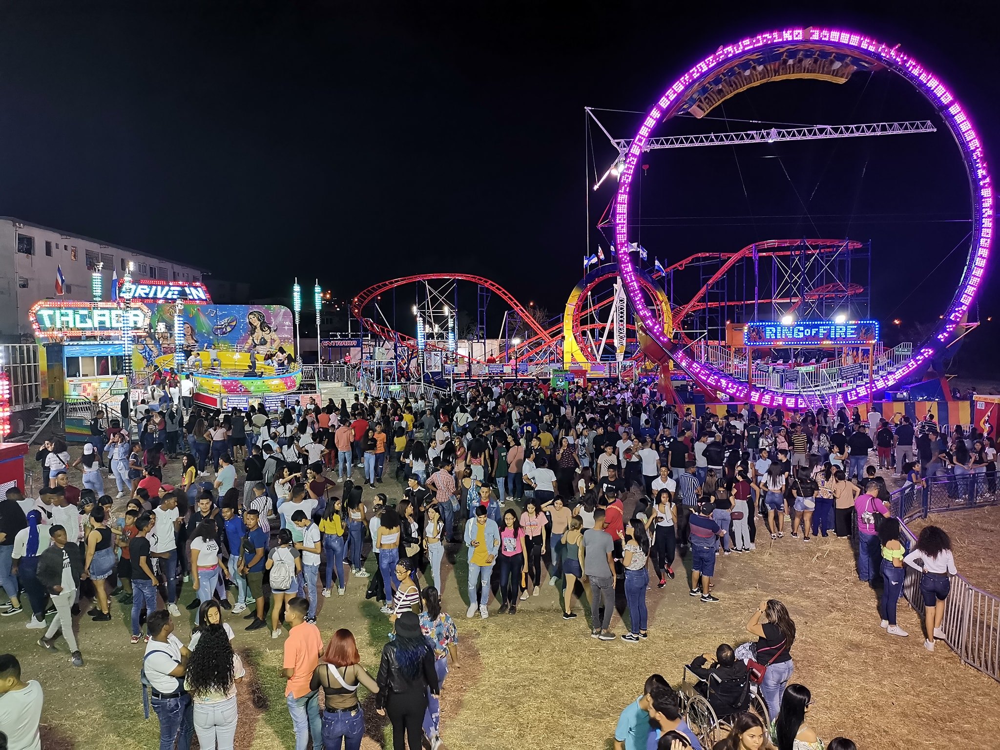 Juegos mecánicos de Play Land Park ya están en San Pedro Sula