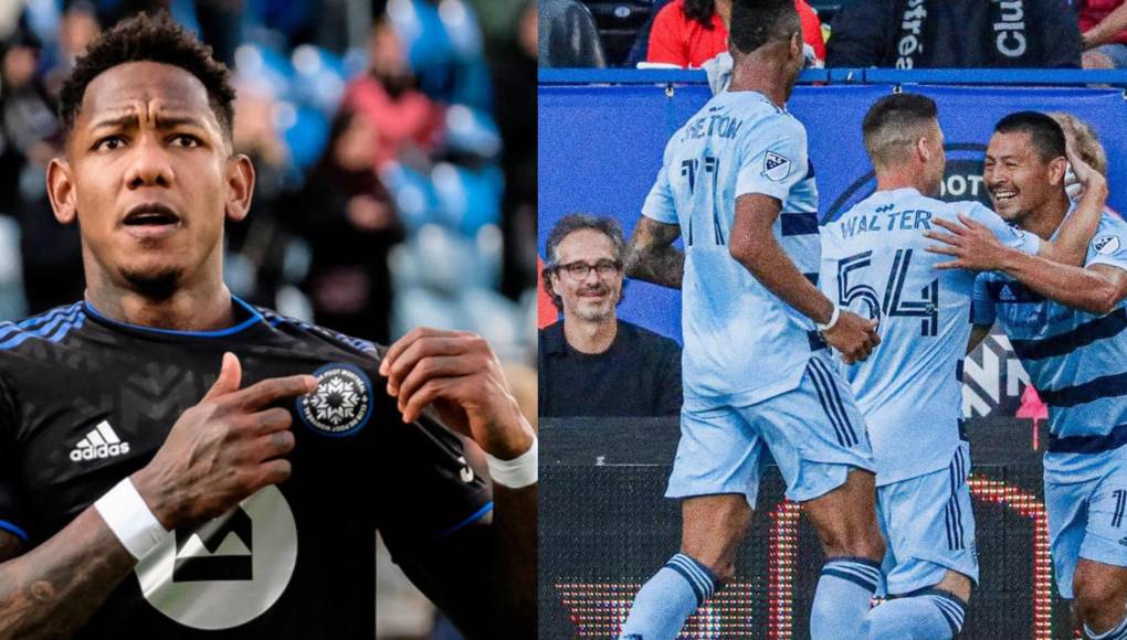 Romell Quioto y Roger Espinoza marcan golazos en la MLS